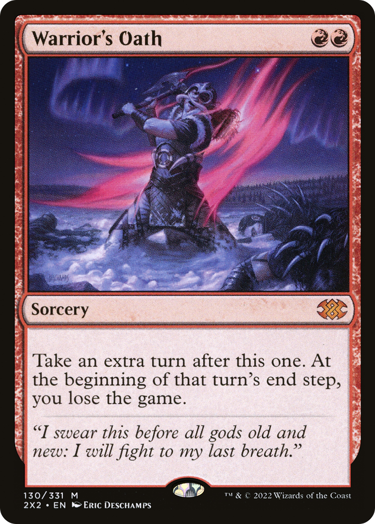 Warrior's Oath (2X2-130) - Double Masters 2022 Foil