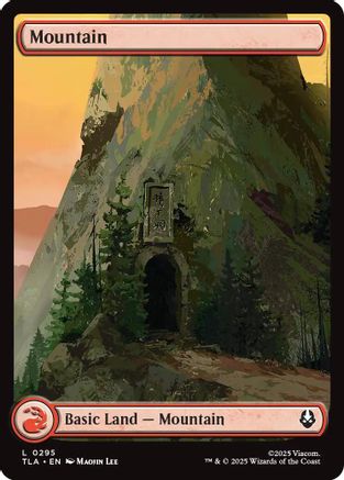Mountain (0295) (TLA-295) - Avatar: The Last Airbender Foil