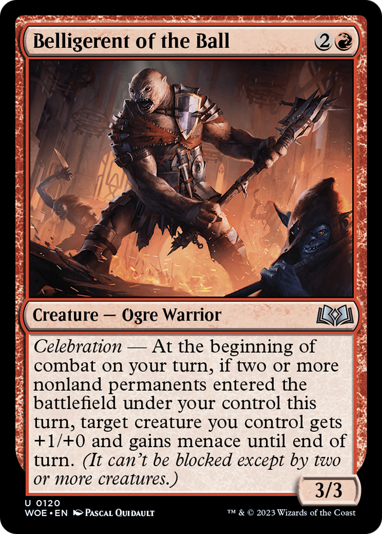 Belligérant du Bal (WOE-120) - Wilds of Eldraine Foil