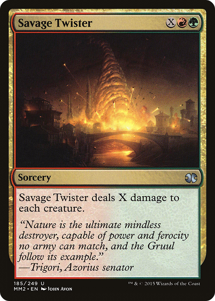 Savage Twister (MM2-185) - Modern Masters 2015