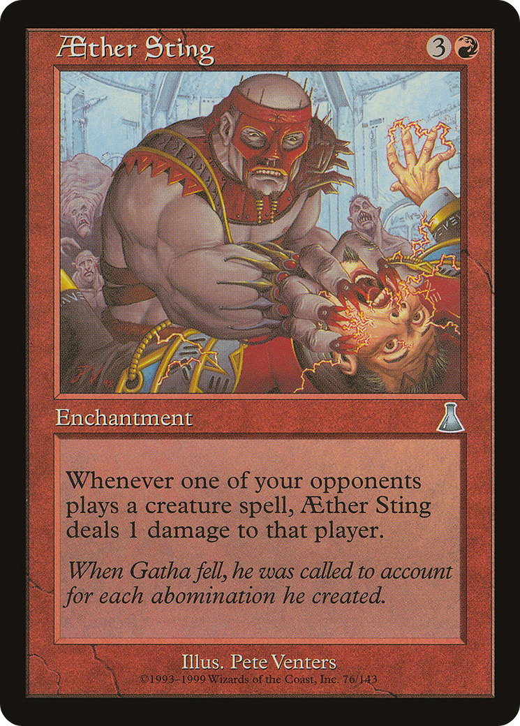 Aether Sting (UDS-076) - Urza's Destiny