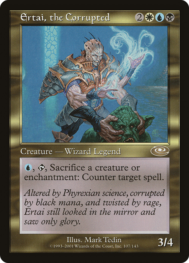 Ertai, le Corrompu (PLS-107) - Planeshift Foil