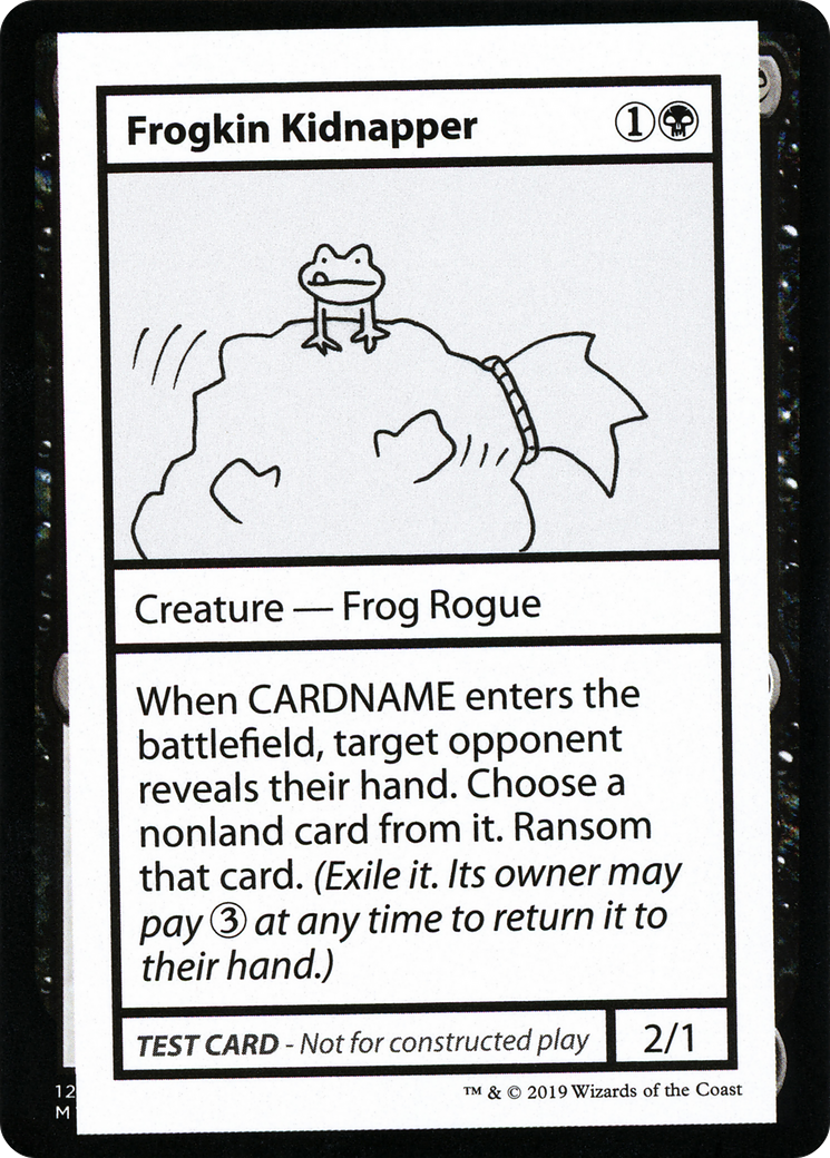 Frogkin Kidnapper (CMB2-042) - Cartes de test Mystery Booster 2021