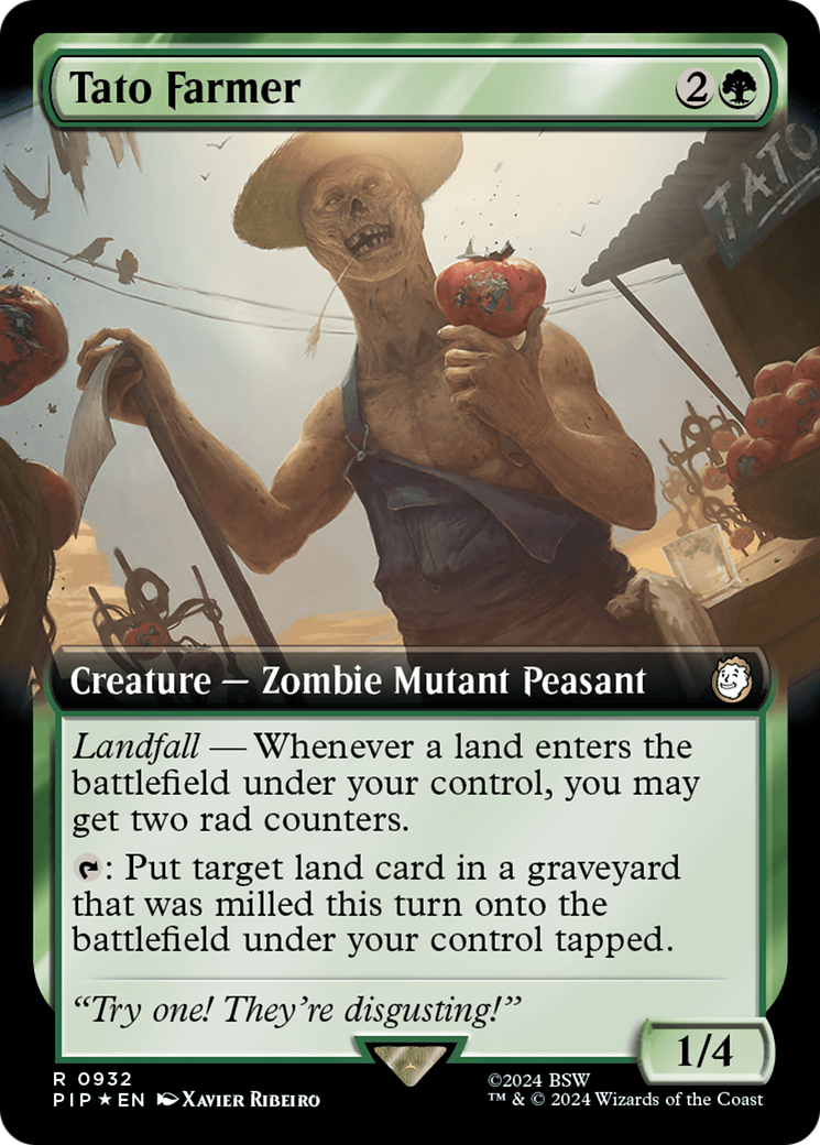 Tato Farmer (PIP-932) - Fallout : (Extended Art) Foil