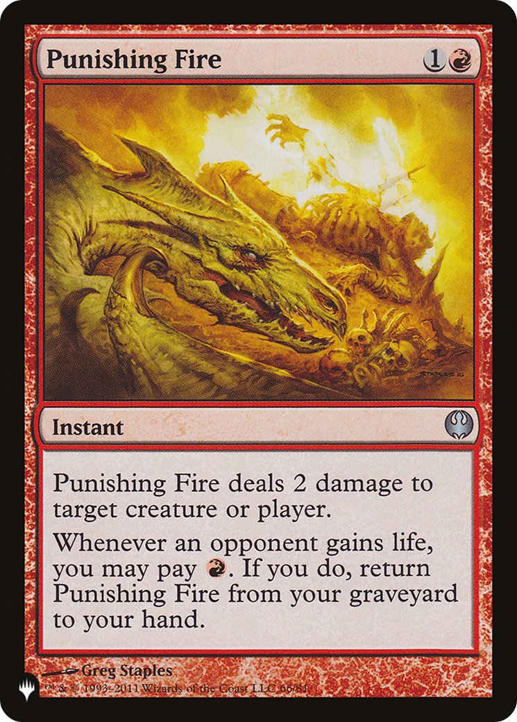 Punishing Fire (LIST-DDG-66) - The List