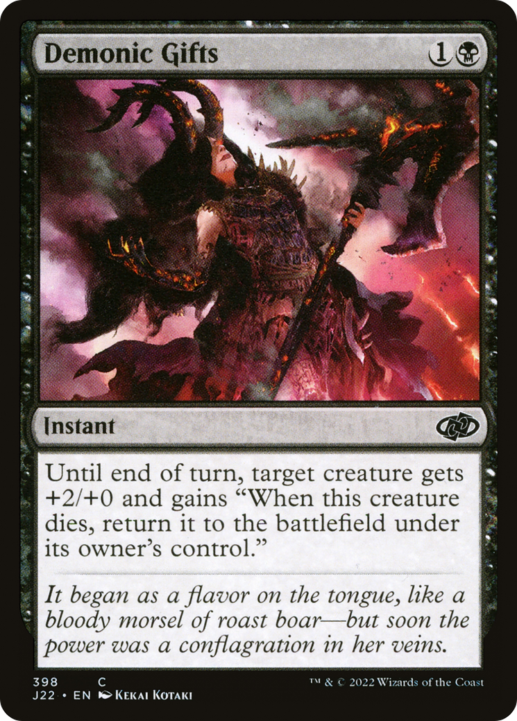 Demonic Gifts (J22-398) - Jumpstart 2022