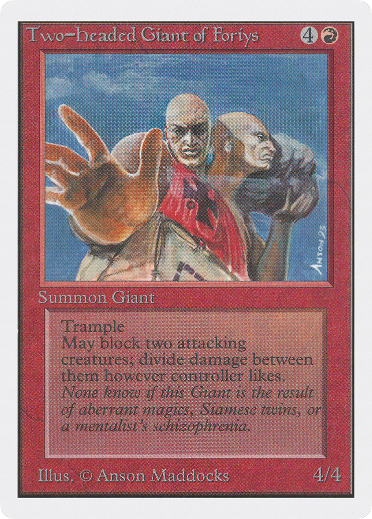 Two-Headed Giant of Foriys (2ED-) - Unlimited Edition