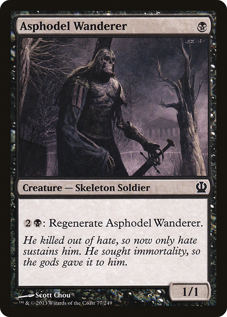 Asphodel Wanderer (THS-077) - Feuille Theros