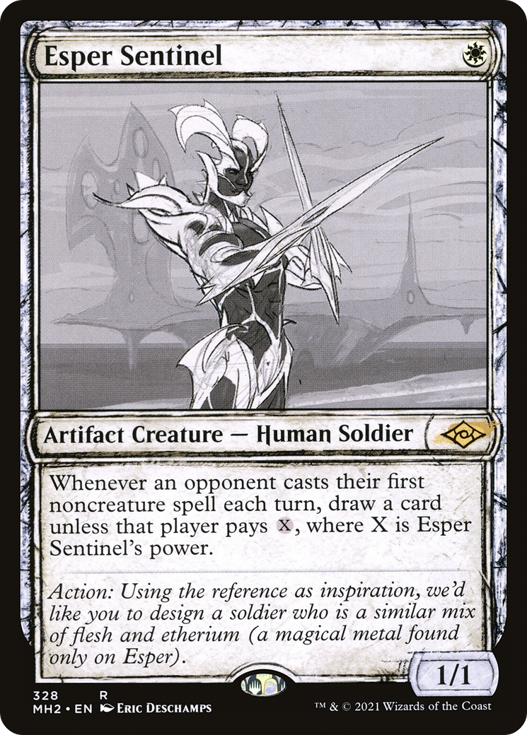 Esper Sentinel (MH2-328) - Modern Horizons 2 : (Vitrine) Foil