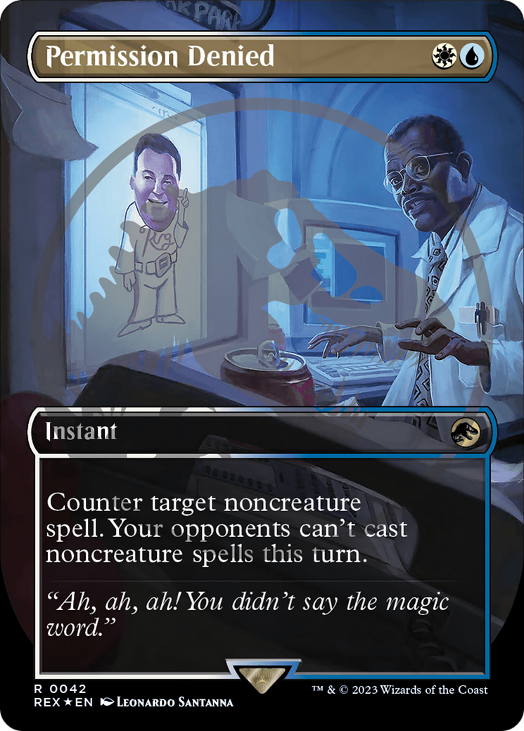 Permission refusée (REX-042) - Collection Jurassic World (sans bordure)