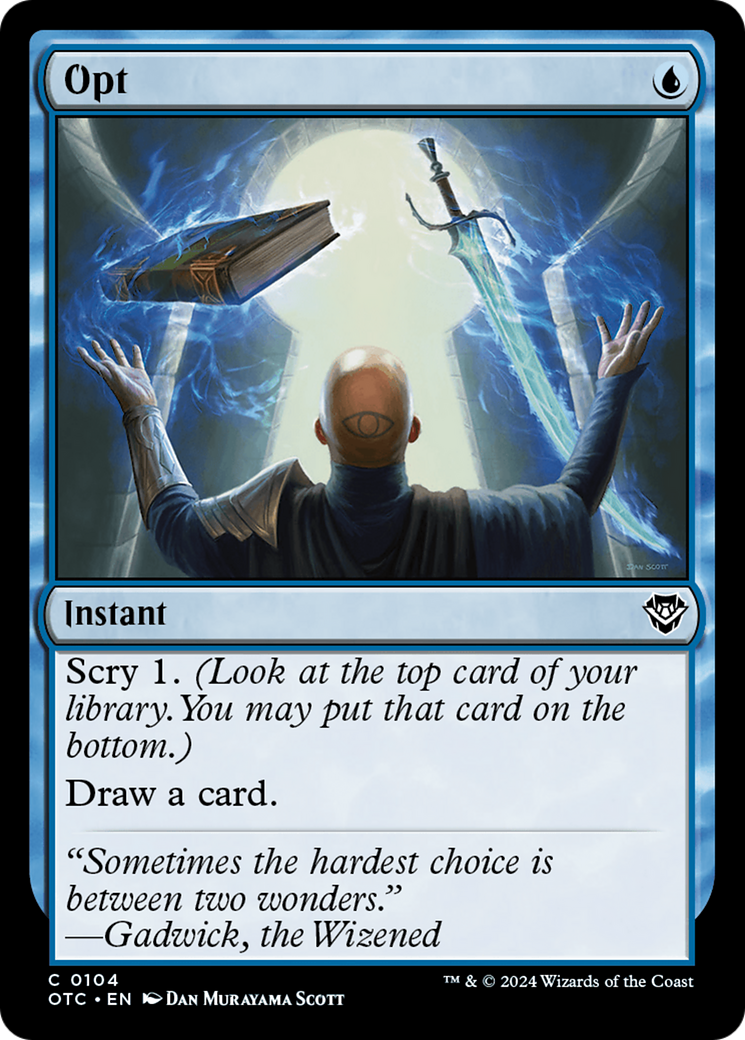 Opt (OTC-104) - Commandant des Outlaws de Thunder Junction