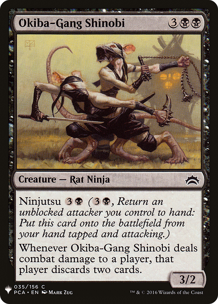 Okiba-Gang Shinobi (PLST-PCA-35) - La Liste