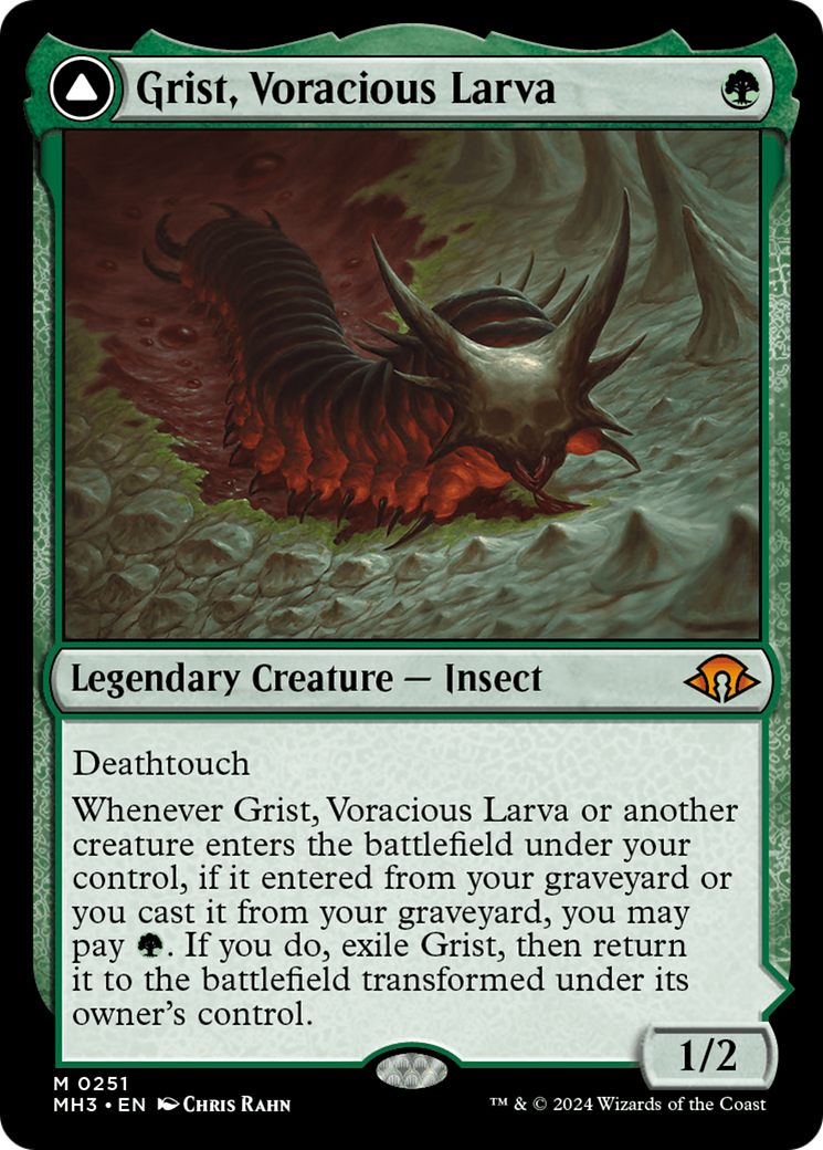 Grist, Voracious Larva (MH3-251) - Modern Horizons 3