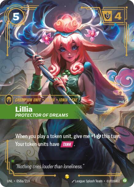 Lillia, Protector of Dreams (Alternate Art)