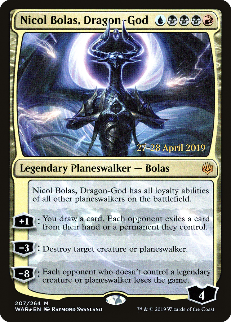 Nicol Bolas, Dragon-God (PWAR-207S) - Promotions de la Guerre des Étincelles