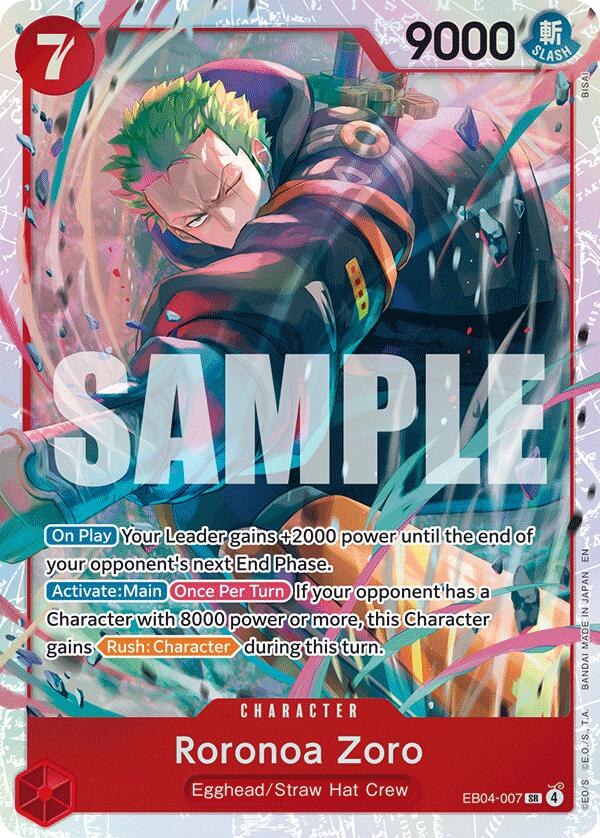Roronoa Zoro (EB04-007) [OP15-EB04 - EB04-007] – Centre de jeux ALT F4