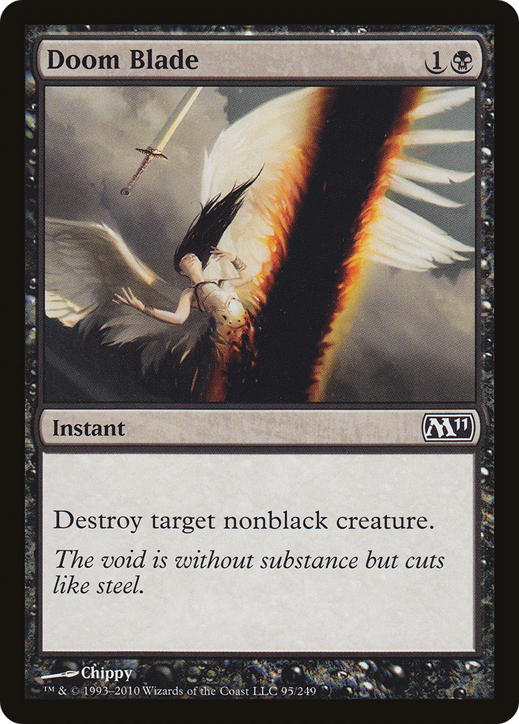 Doom Blade (M11-095) - Magic 2011 Foil