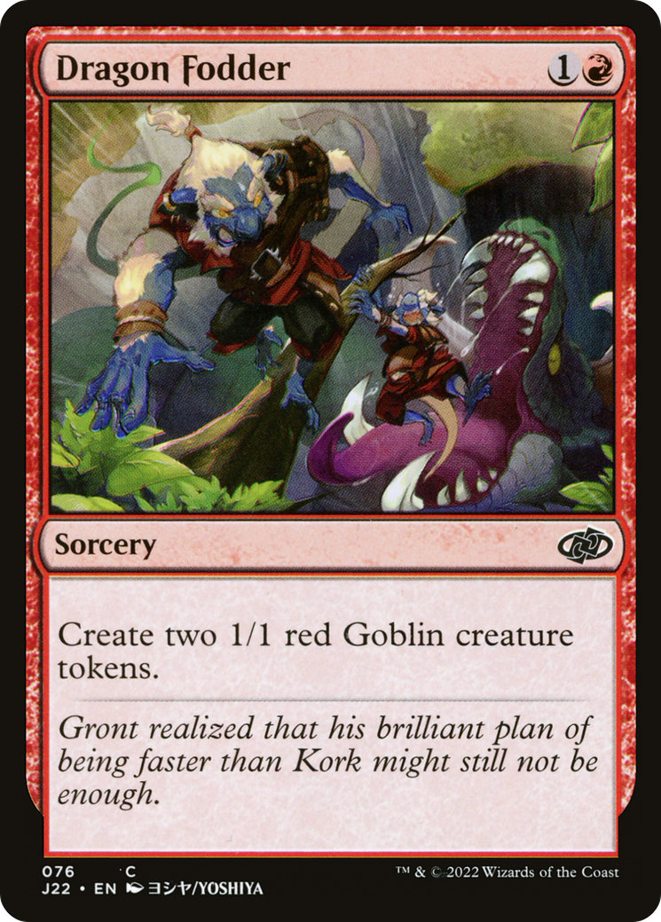 Dragon Fodder (76) (J22-076) - Jumpstart 2022