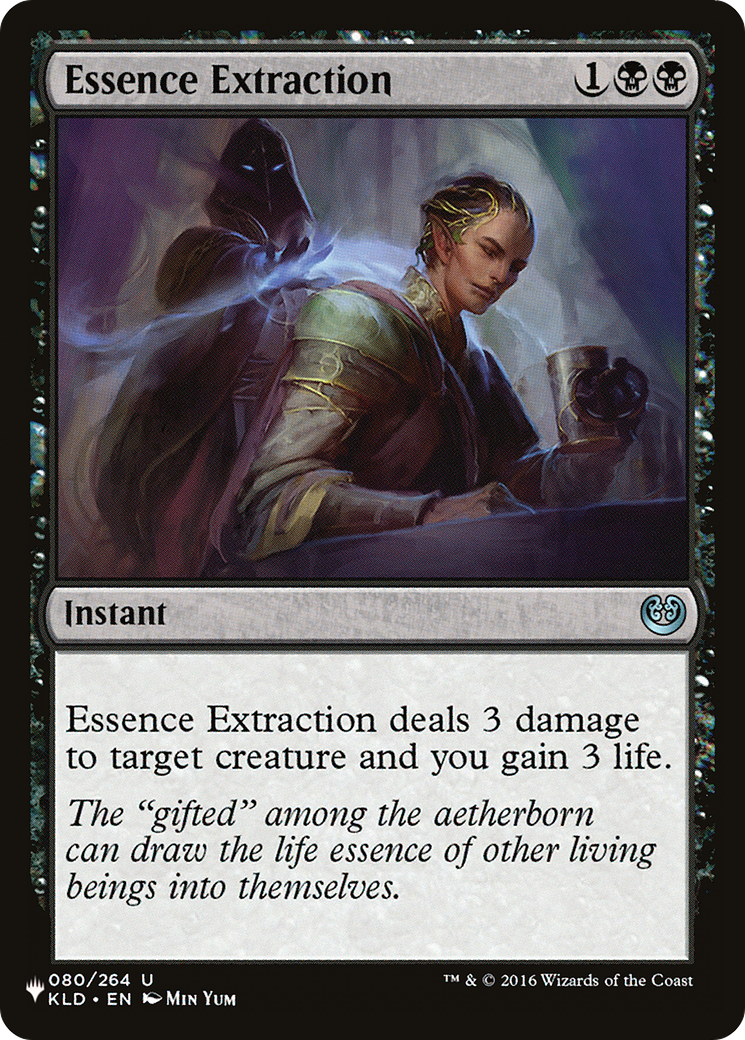 Essence Extraction (LIST-080/264) - The List