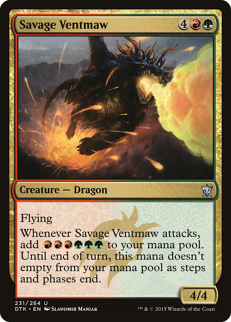 Ventgueule Sauvage (DTK-231) - Dragons de Tarkir Foil