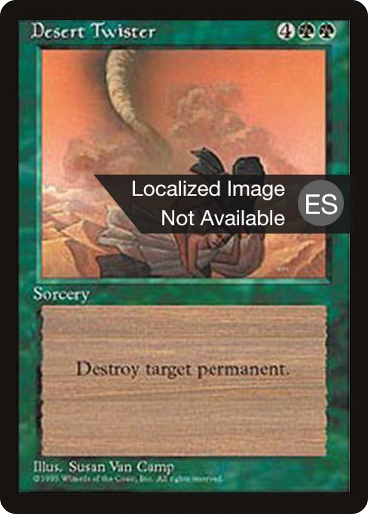 Desert Twister (4BB-240) - Quatrième édition, Foreign Black Border