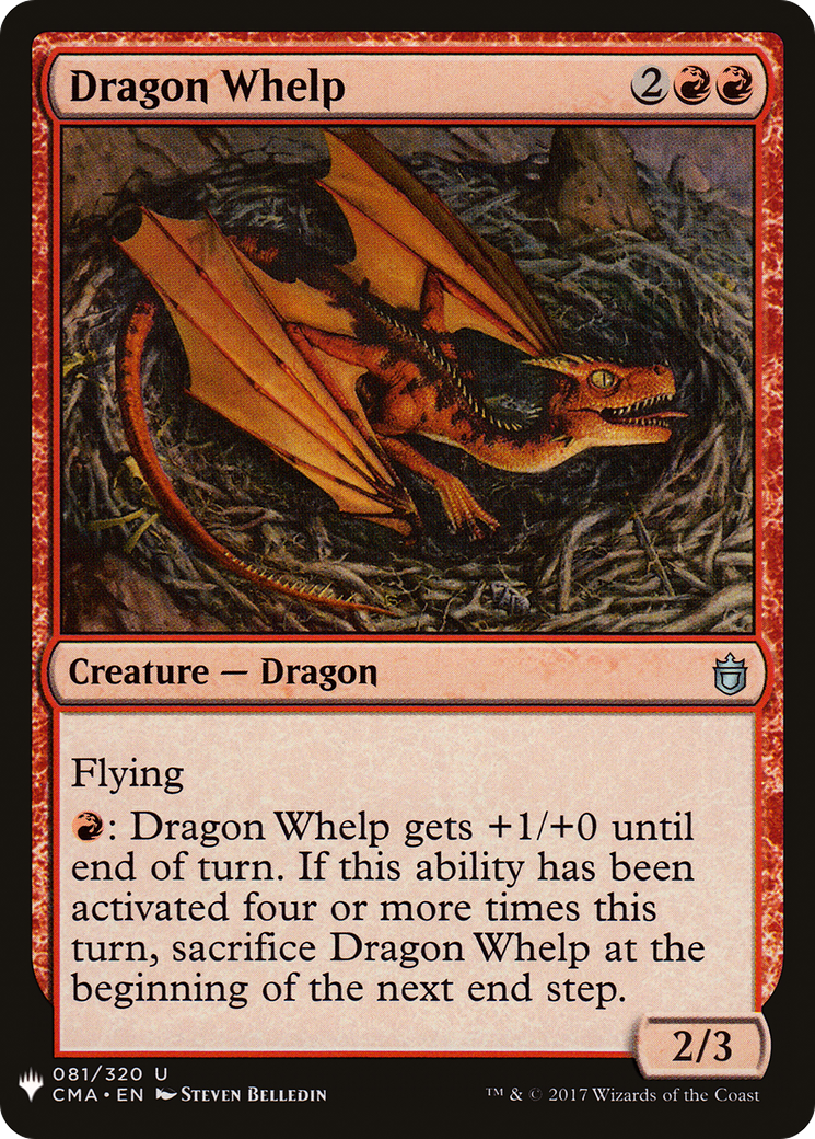 Dragon Whelp (LIST-CMA-81) - The List
