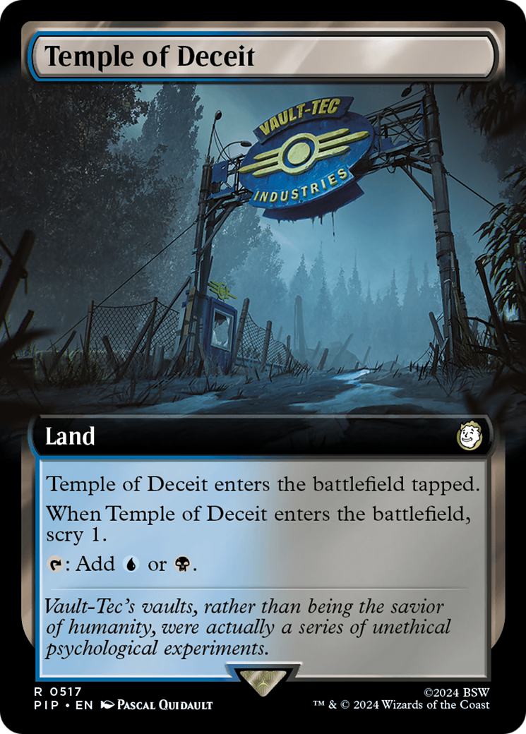Temple de la tromperie (PIP-517) - Fallout : (Extended Art)