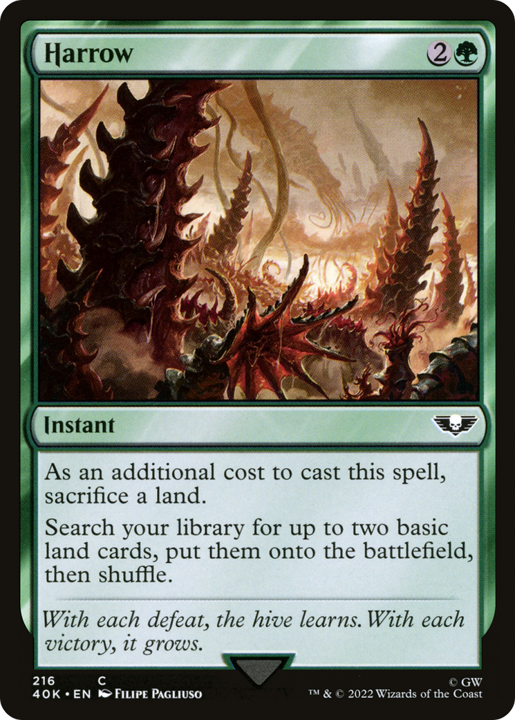 Harrow (40K-216) - Commandant de Warhammer 40,000