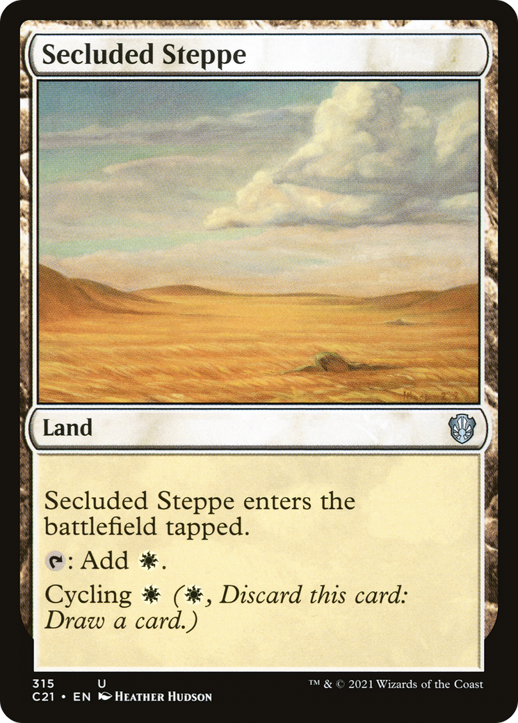 Steppe isolée (C21-315) - Commander 2021