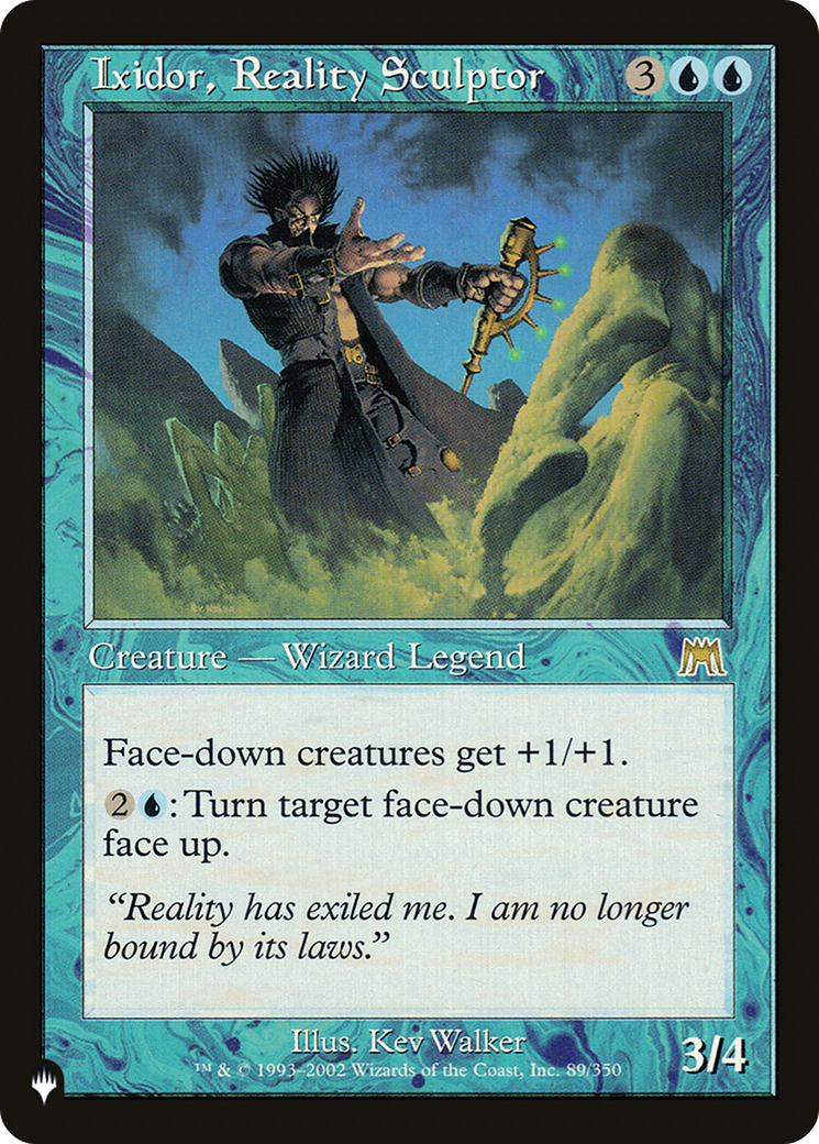 Ixidor, Reality Sculptor (LIST-ONS-89) - The List