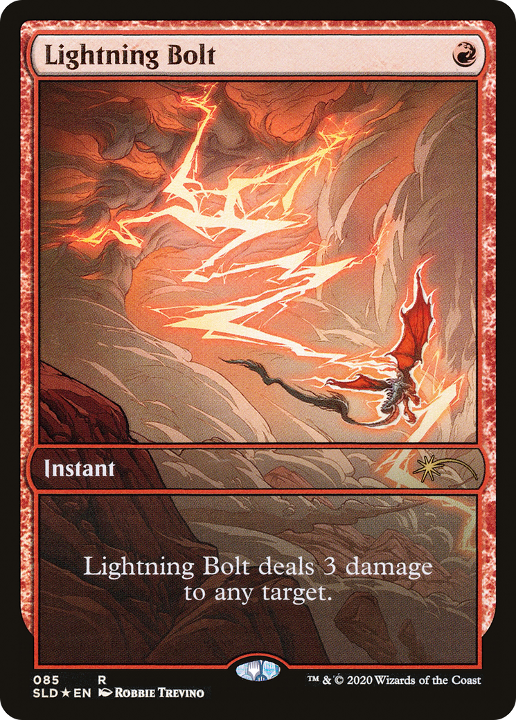 Lightning Bolt (085) (SLD-085) - Secret Lair Drop Foil