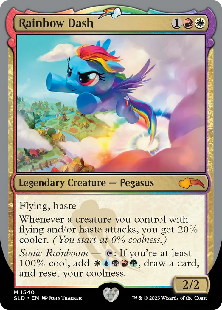 Rainbow Dash (SLD-1540) - Largage du repaire secret