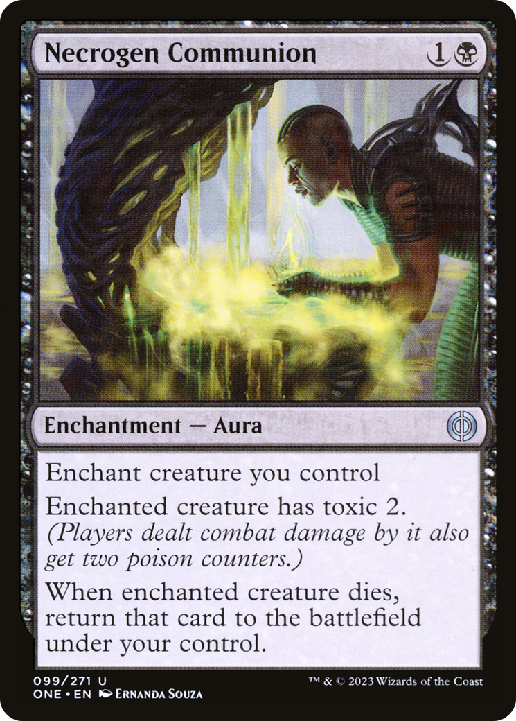 Necrogen Communion (ONE-099) - Phyrexia: All Will Be One Foil
