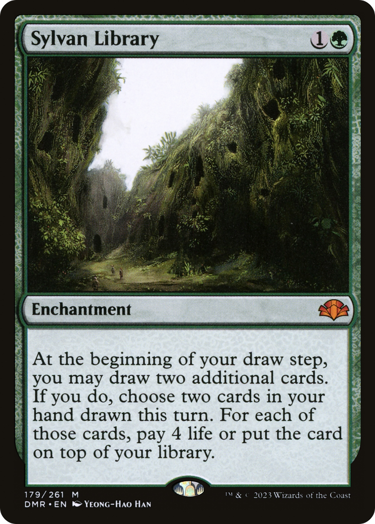 Sylvan Library (DMR-179) - Dominaria Remastered