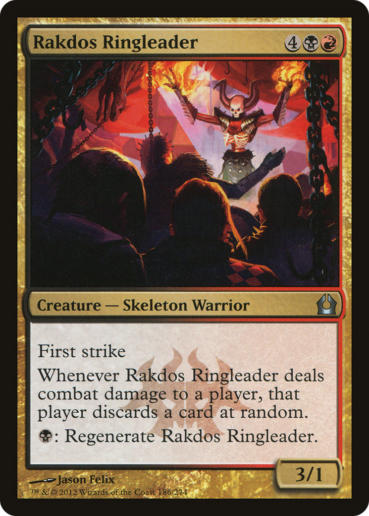 Rakdos Ringleader (RTR-186) - Return to Ravnica Foil