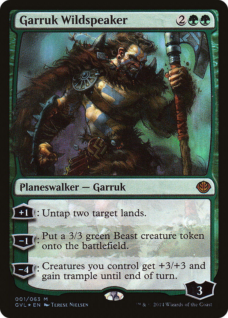 Garruk Wildspeaker (GVL-001) - Anthologie des Duels Decks : Garruk contre Liliana Foil