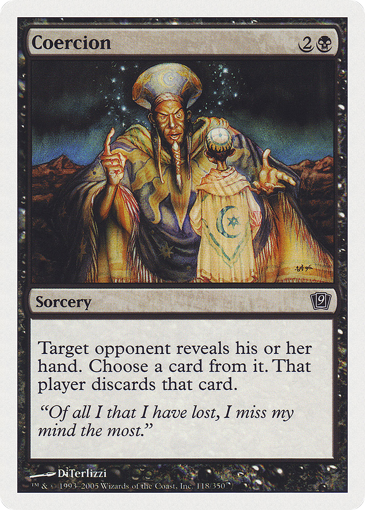 Coercion (9ED-118) - Ninth Edition