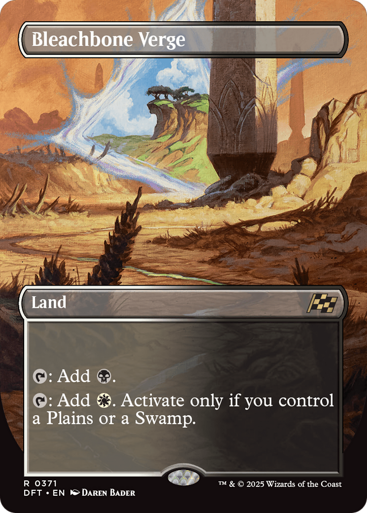 Bleachbone Verge (Borderless) (-371) - Aetherdrift