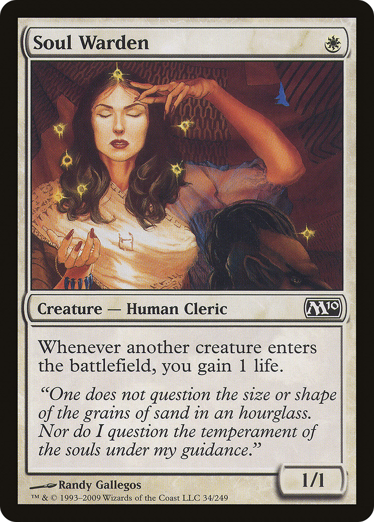 Soul Warden (M10-034) - Magic 2010 Foil