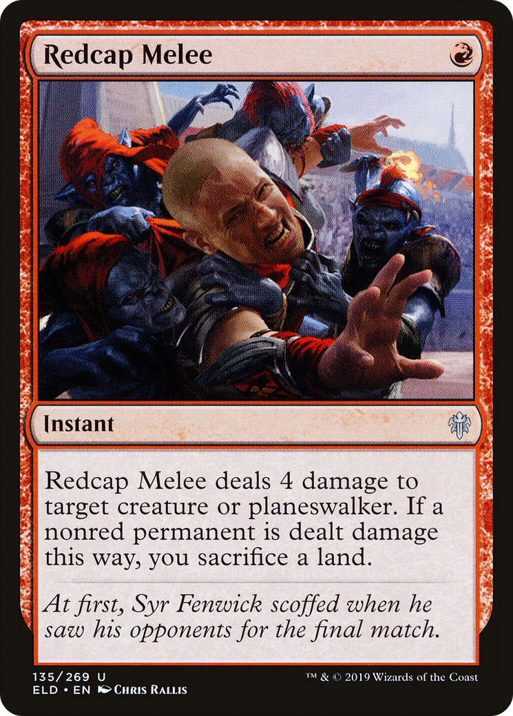 Redcap Melee (ELD-135) - Trône d'Eldraine Foil