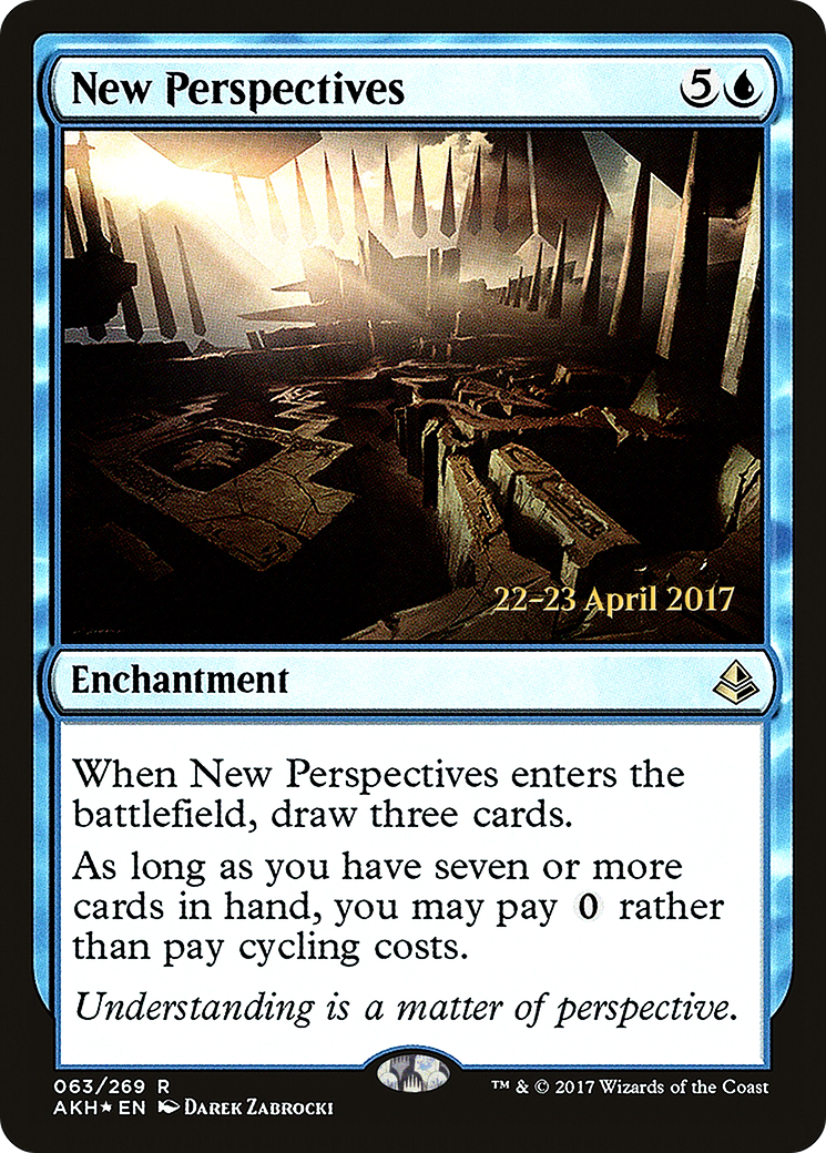 New Perspectives (PRE-63S) - Amonkhet Promos Foil