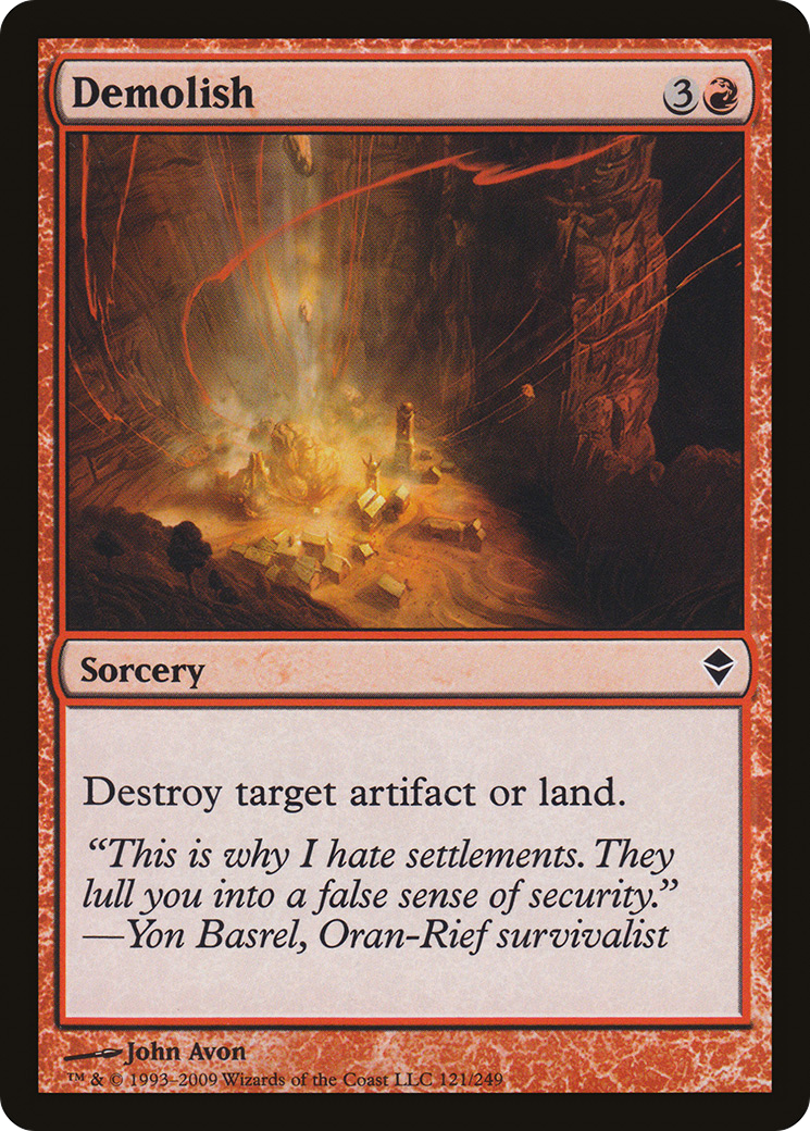 Démolir (ZEN-121) - Zendikar