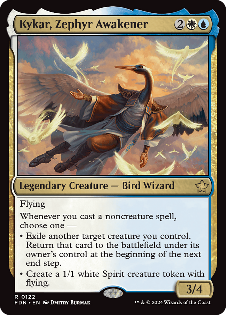Kykar, Zephyr Awakener (FDN-122) - Fondations Foil