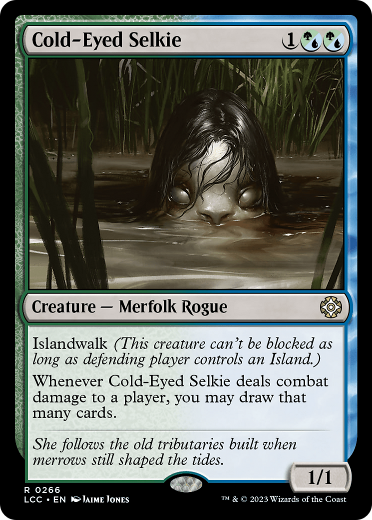 Cold-Eyed Selkie (LCC-266) - The Lost Caverns of Ixalan Commander