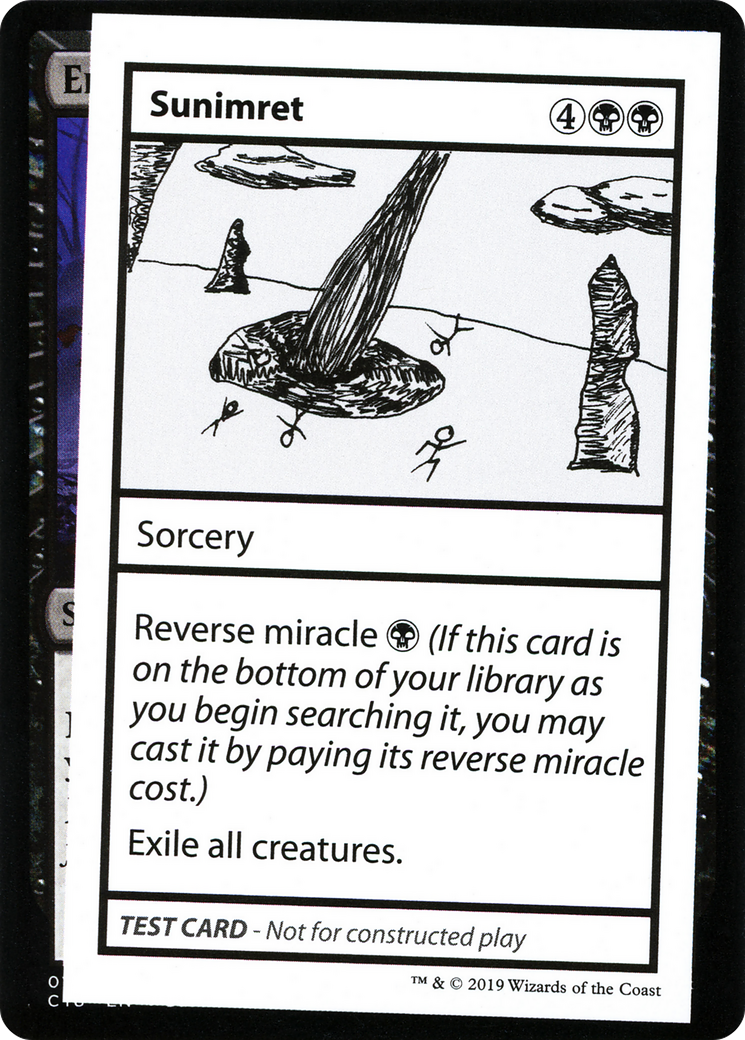 Sunimret (CMB2-047) - Cartes de test Mystery Booster 2021