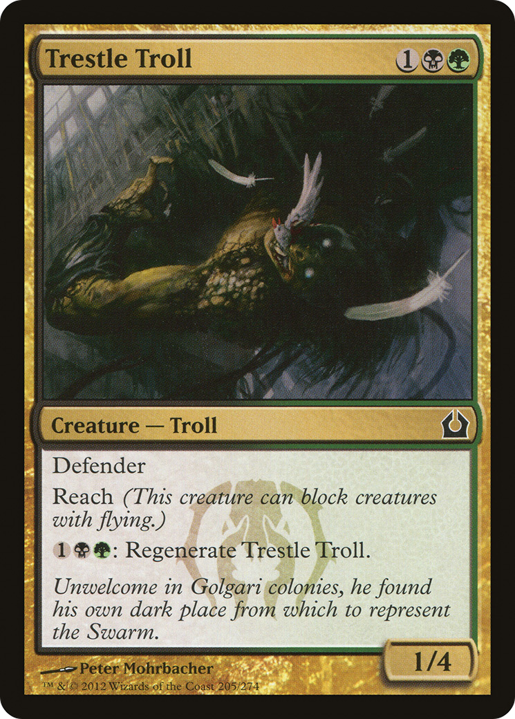 Trestle Troll (RTR-205) - Return to Ravnica