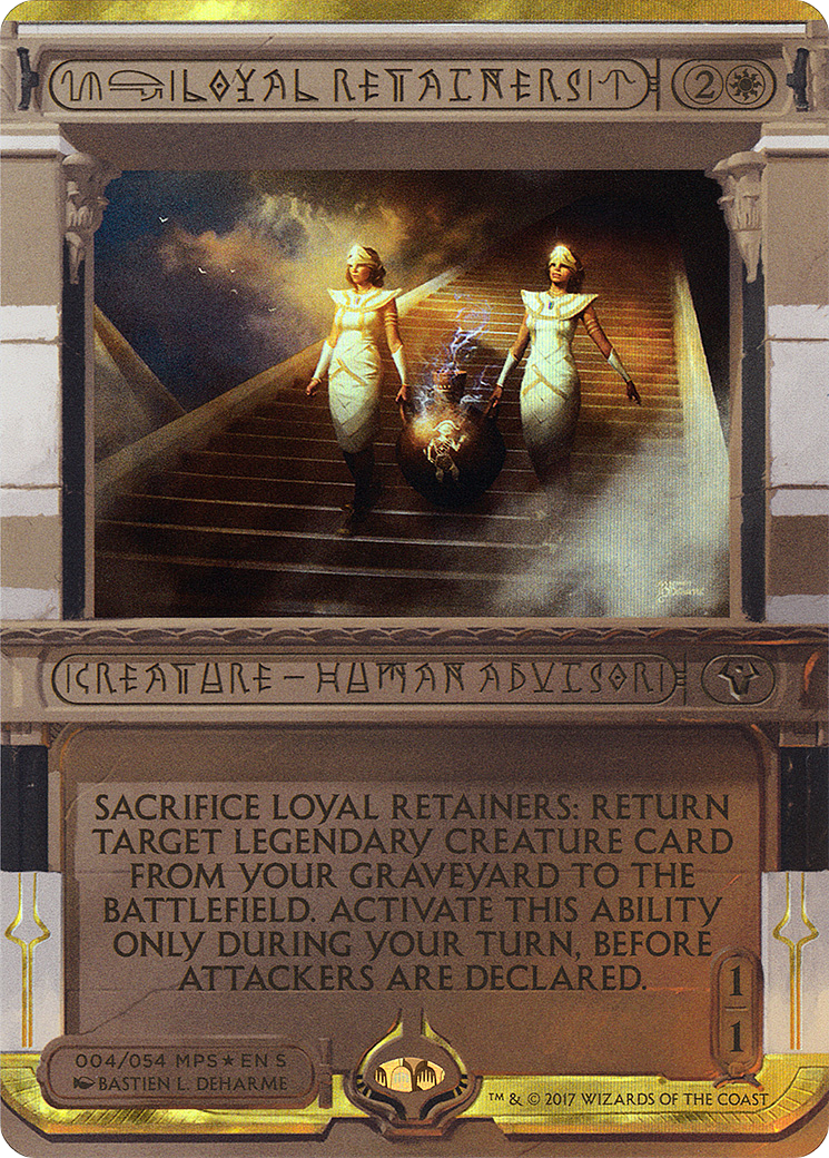 Loyal Retainers (MP2-004) - Invocations d'Amonkhet (sans bordure)