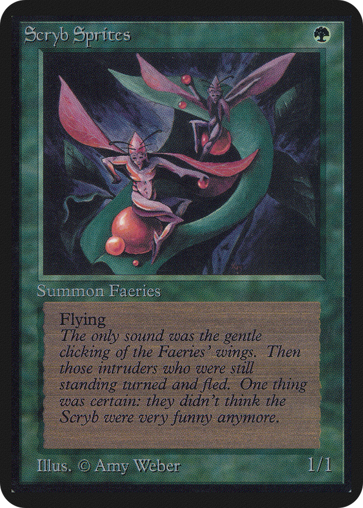 Scryb Sprites (LEA-215) - Édition Alpha limitée