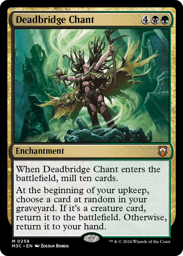 Chant de Deadbridge (M3C-258) - Commandant de Modern Horizons 3