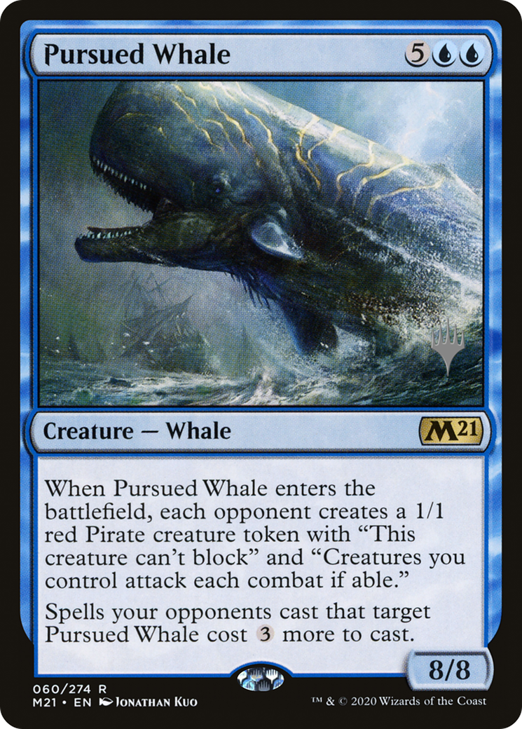 Pursued Whale (PPM21-060) - Core Set 2021 Promos